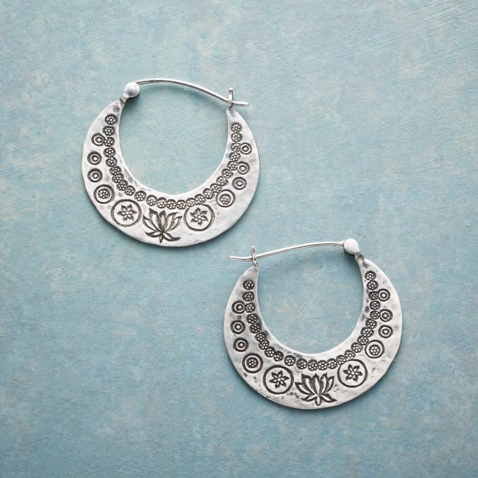 Satori Hoops Earrings Sundance Catalog New
